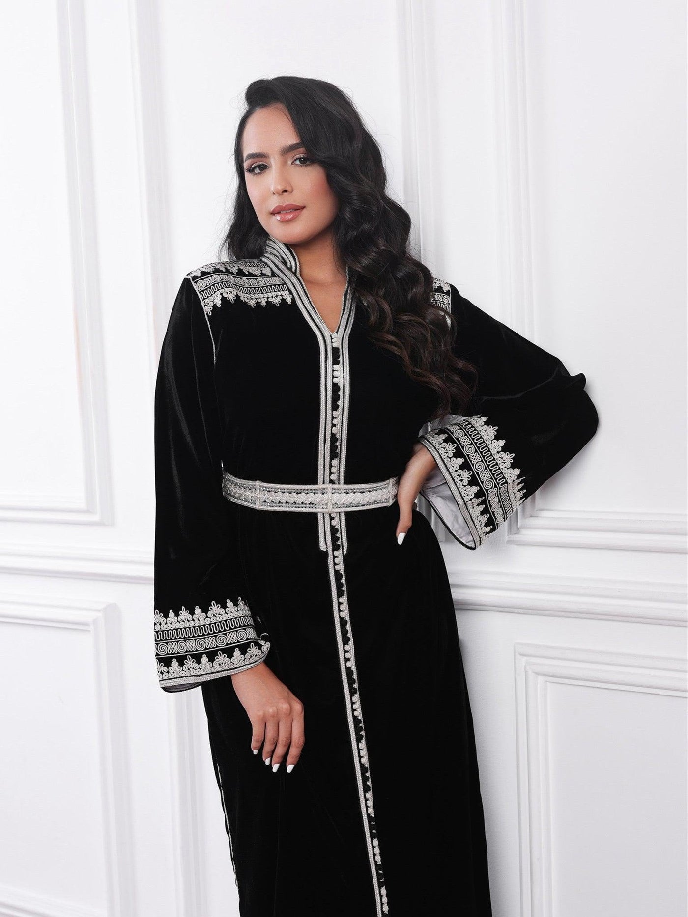 Caftan Noir Brodé