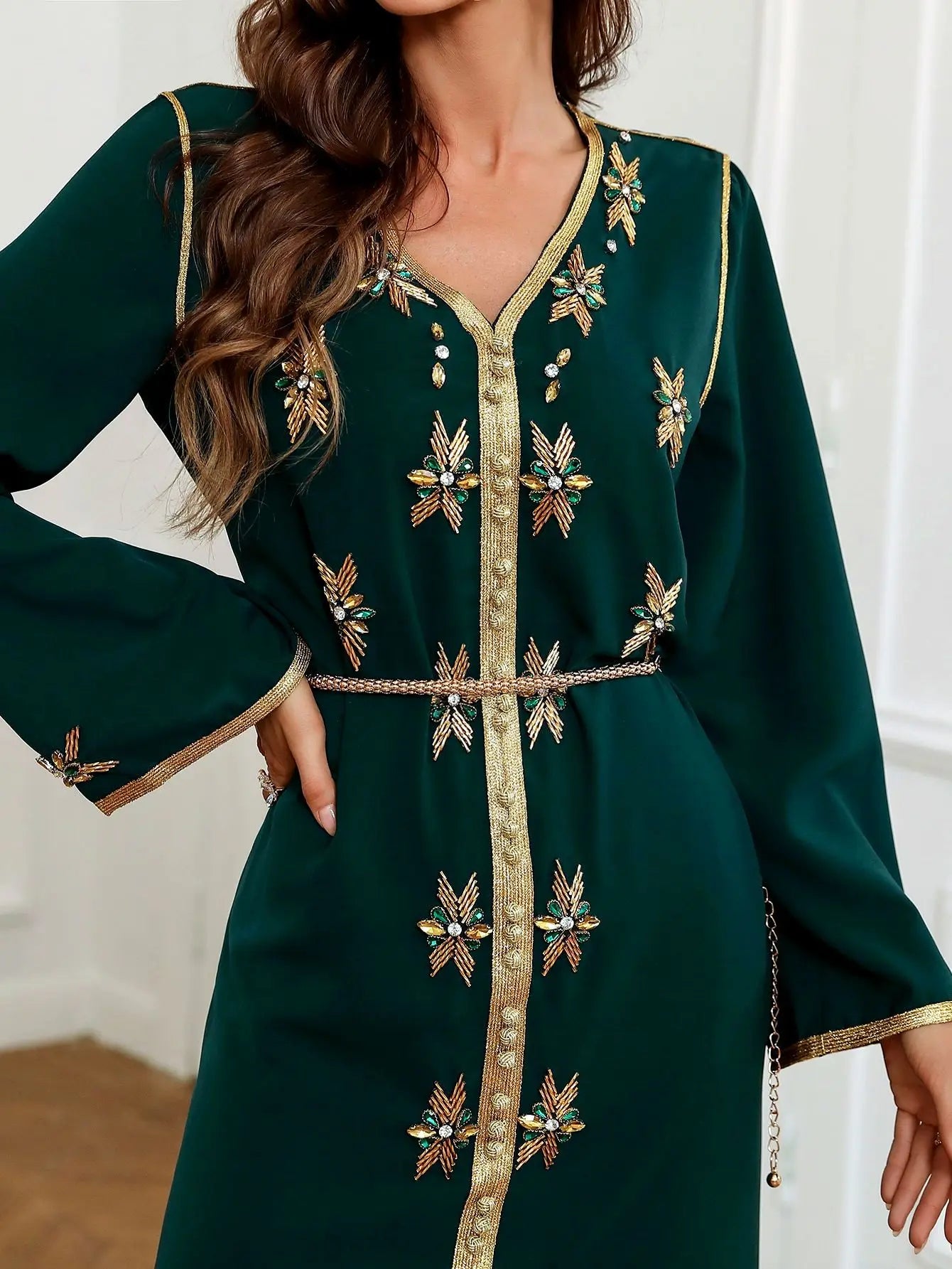 Caftan Vert Emeraude